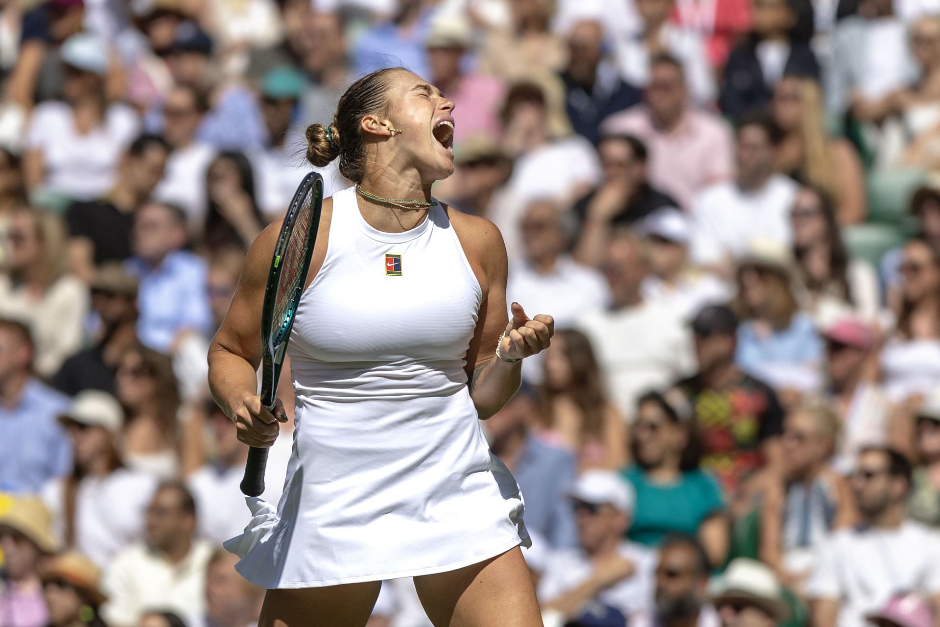 Aryna Sabalenka at Wimbledon 2025 - Image Source: Getty